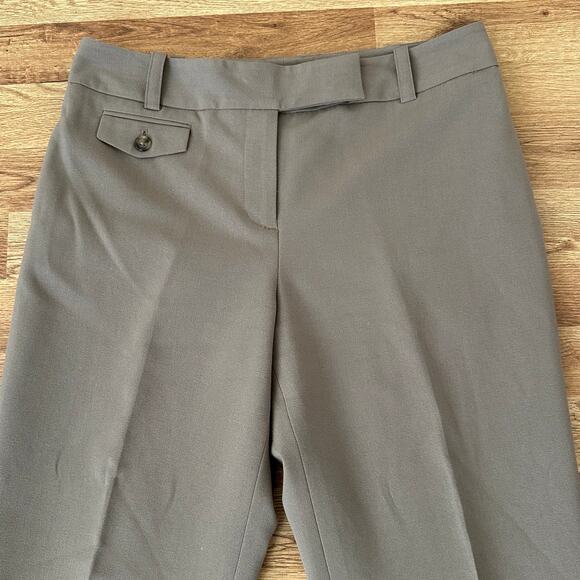 Ann Taylor Women’s Signature Fit Right Below Waist Beige Dress Pants Size 6P - Picture 2 of 6